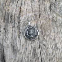 Image 3 of Gold Sun God Pendant