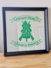 Derry Brigade Framed Mirror.