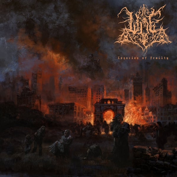 Image of WOE "Legacies of Frailty" LP 