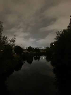 Image of ‘Closer’ sterling silver bangle 