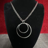 Image 2 of Double O Chain Necklace