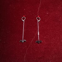 Image 1 of Batty Chain Earrings
