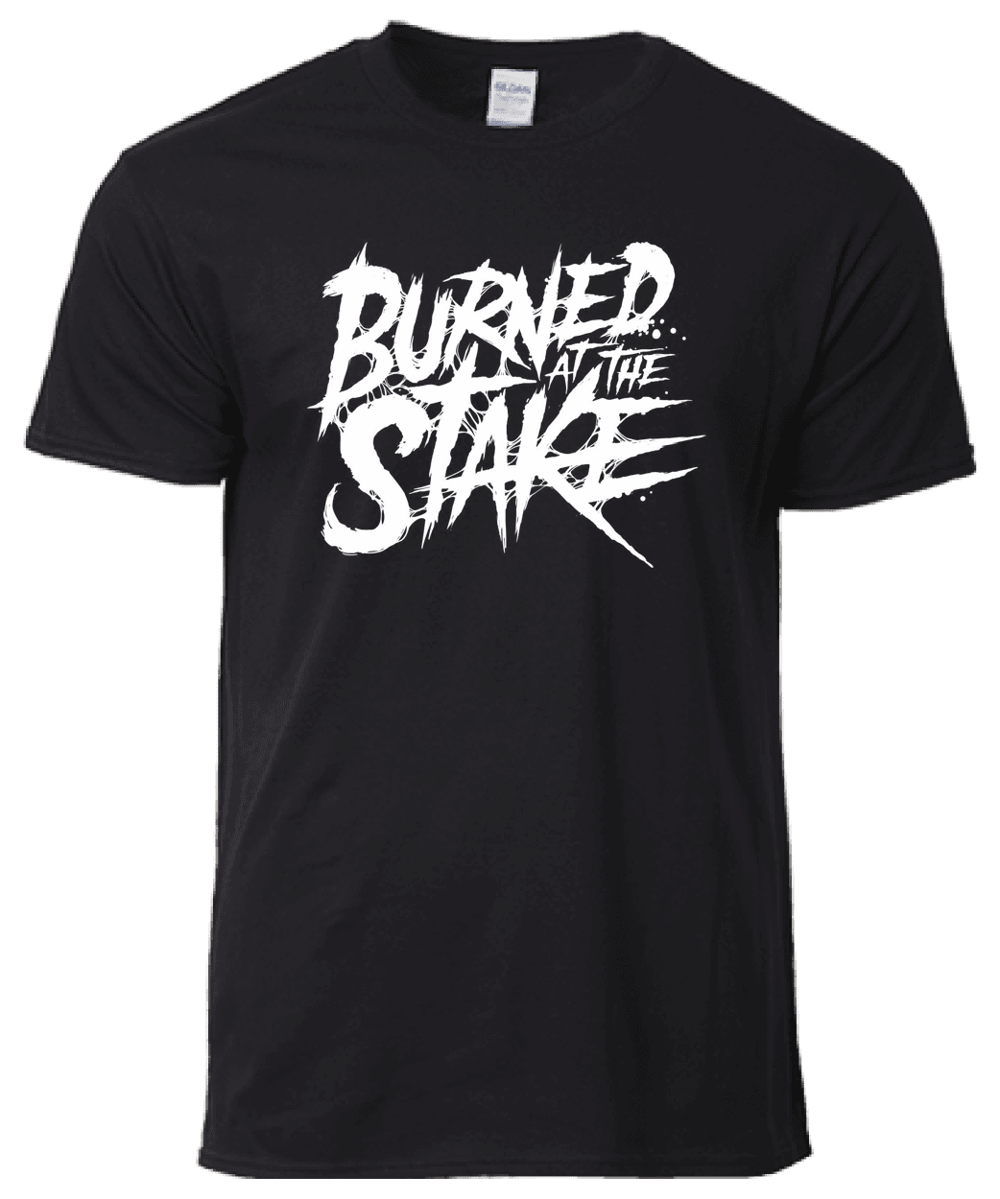 Image of Burned at the Stake - logo tee