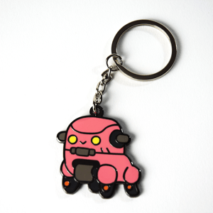 Image of Pug Robot Quest Keychain
