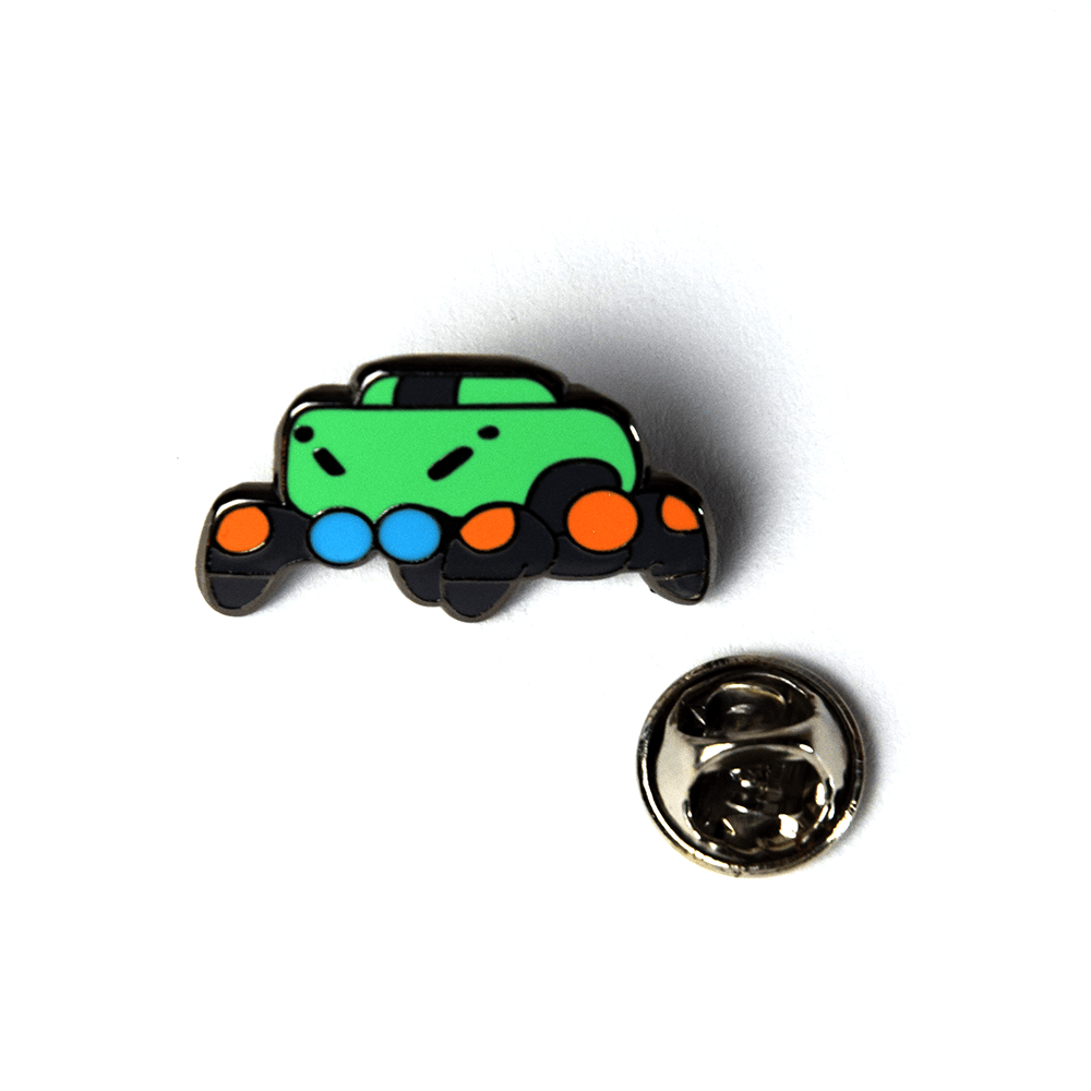 Image of Petri Robot Quest Lapel Pin