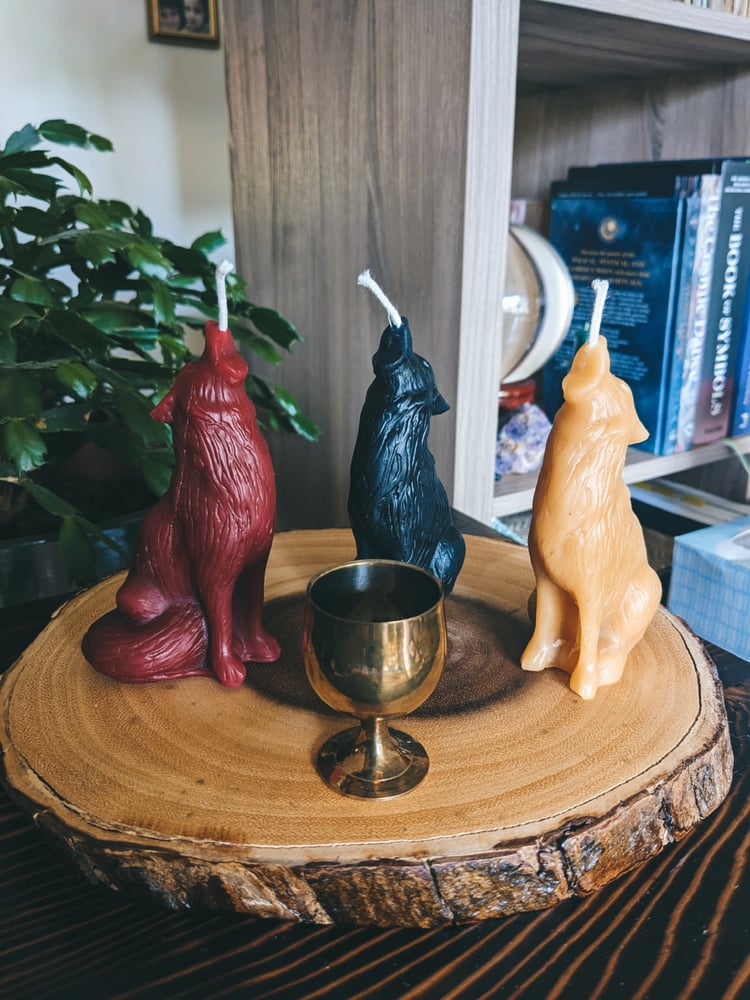 Image of Wolf Candle