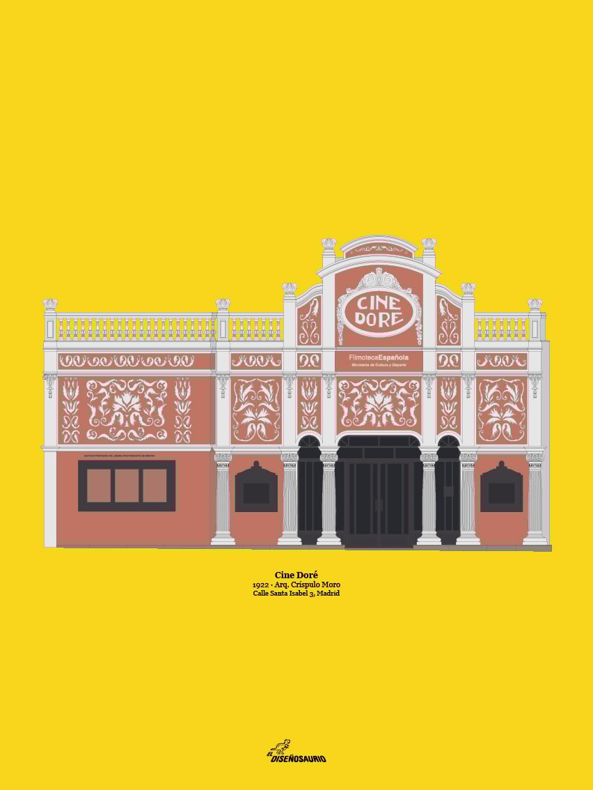 Cine Doré (fondo color)