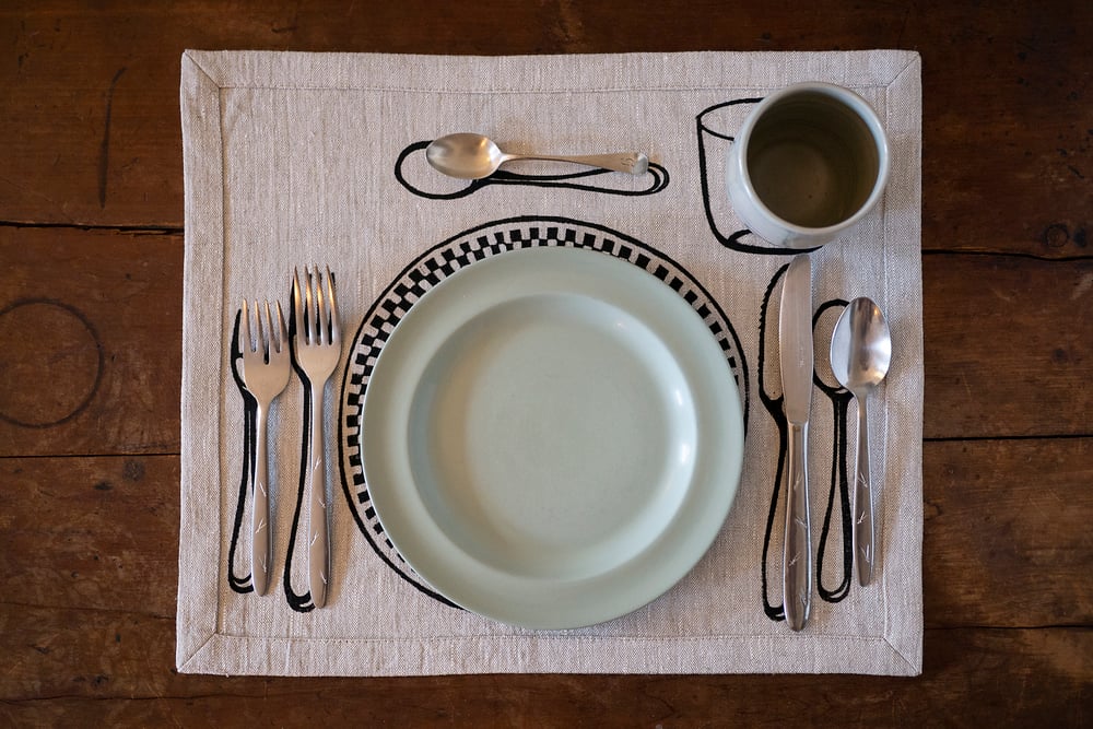 Image of Placemat - Flax