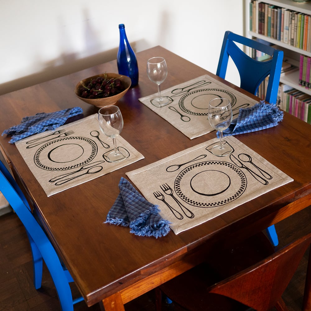 Image of Placemat - Flax