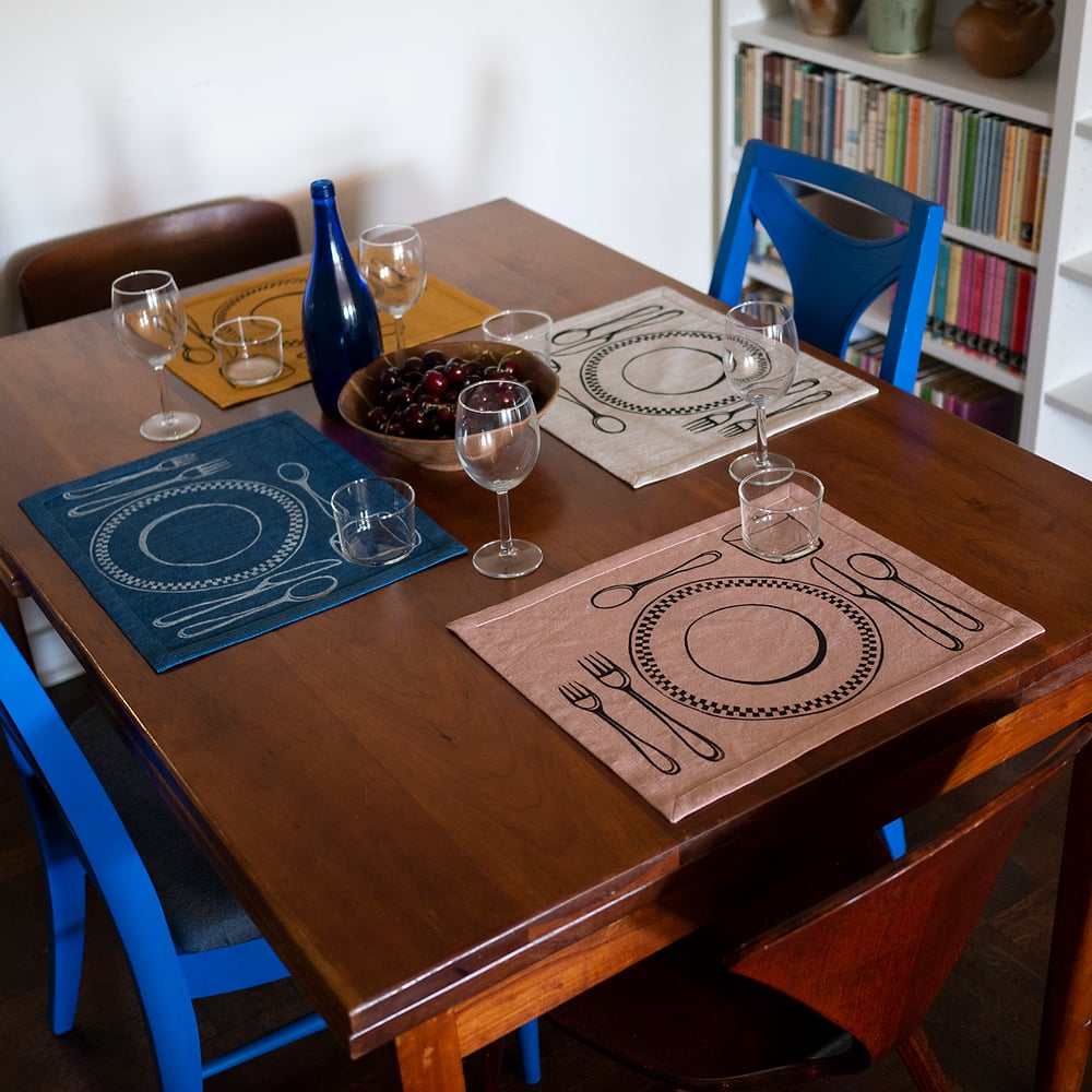 Image of Placemat - Dusty Rose