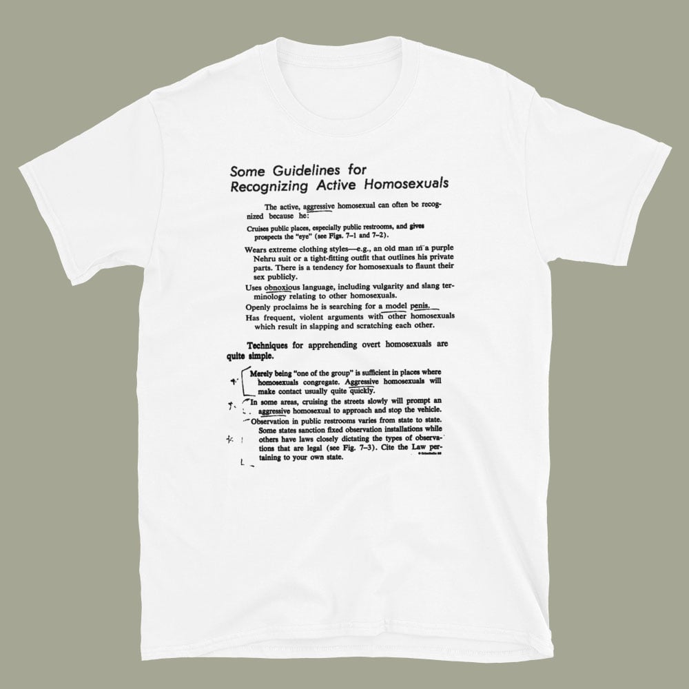 Image of Active Homosexual T