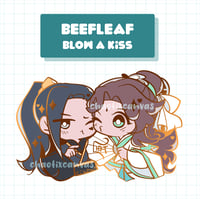 Image 2 of [Restock] Beefleaf - Blow A Kiss (TGCF) - Enamel Pins