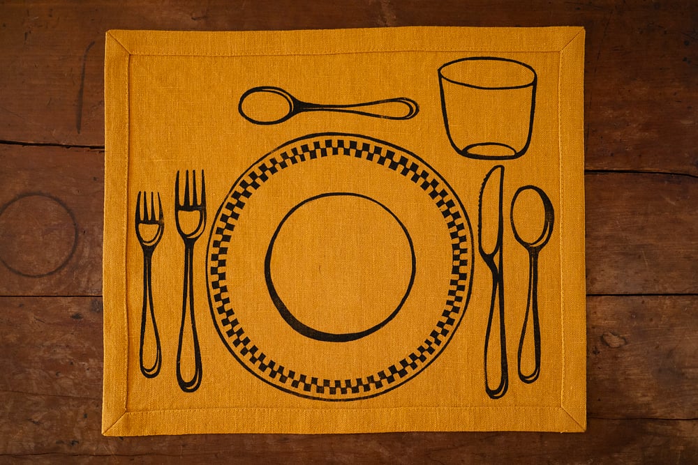 Image of Placemat - Marigold