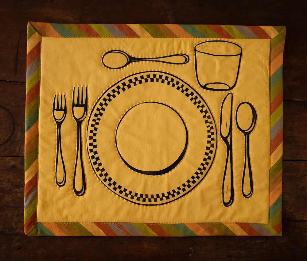 Image of Placemat Set - Quilted Limited Edition