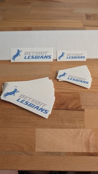 Image 2 of Detroit Lesbians stickers