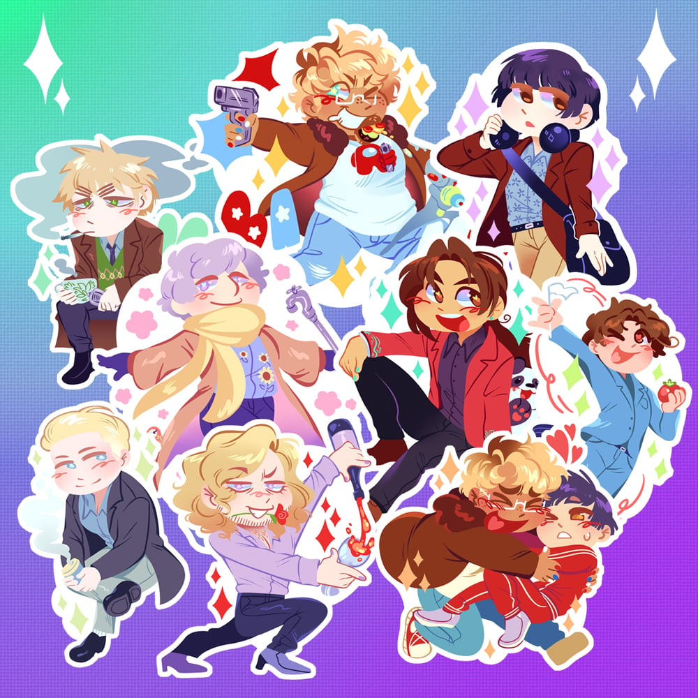 Image of HETALIA STICKERS