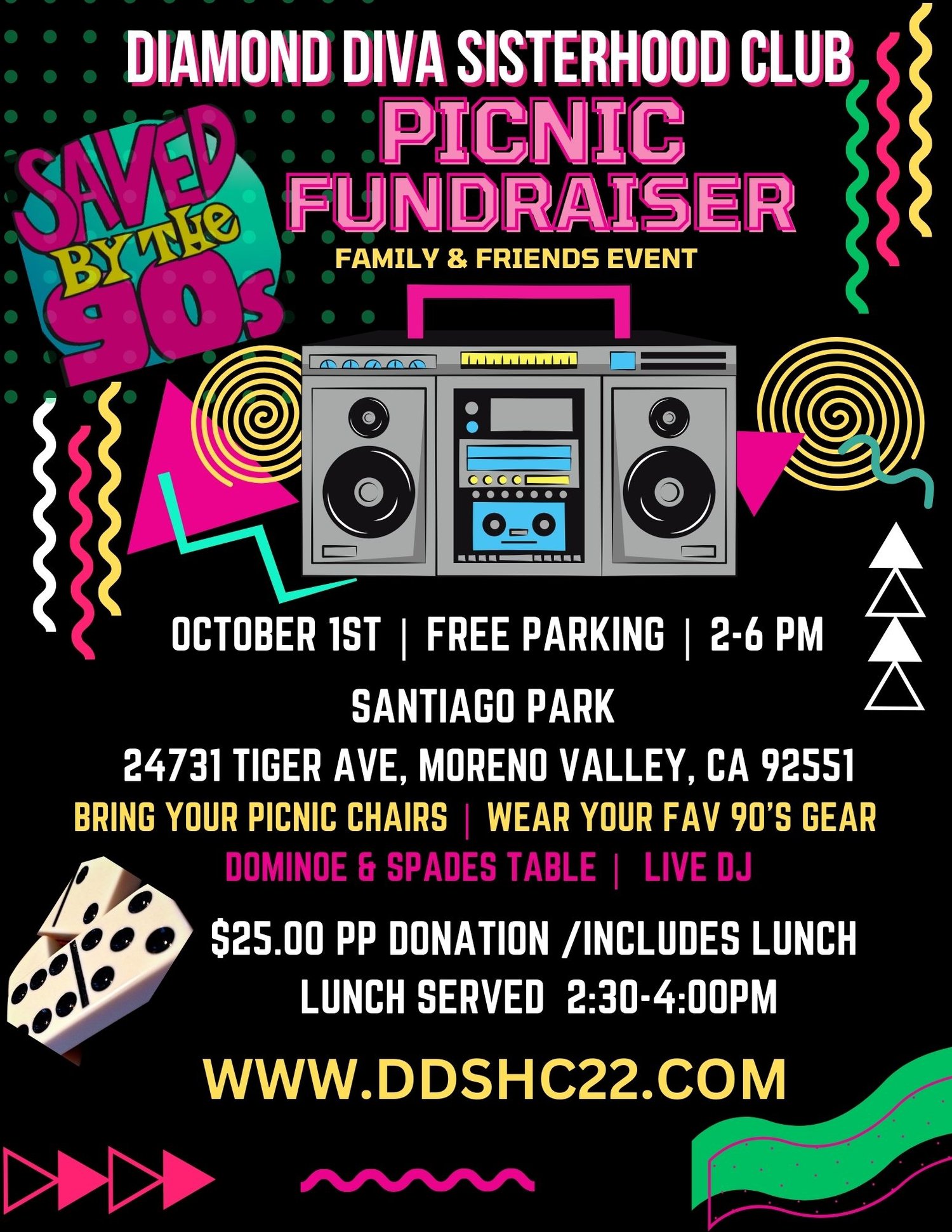 Image of 90's Fundraiser Picnic