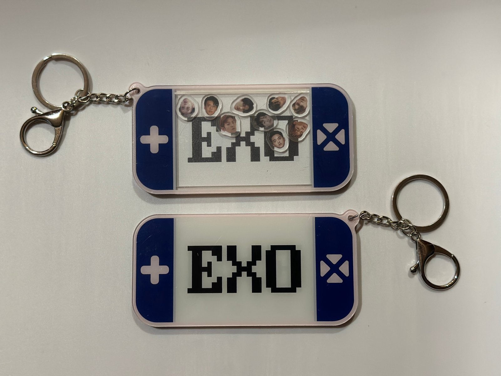 EXO Arcade Inspired OT9 Keychain Shaker | Ham and Heoney Shoppe
