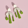 Moss and Stone Statement Dangles