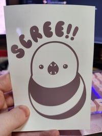 "SCREE!" Decal