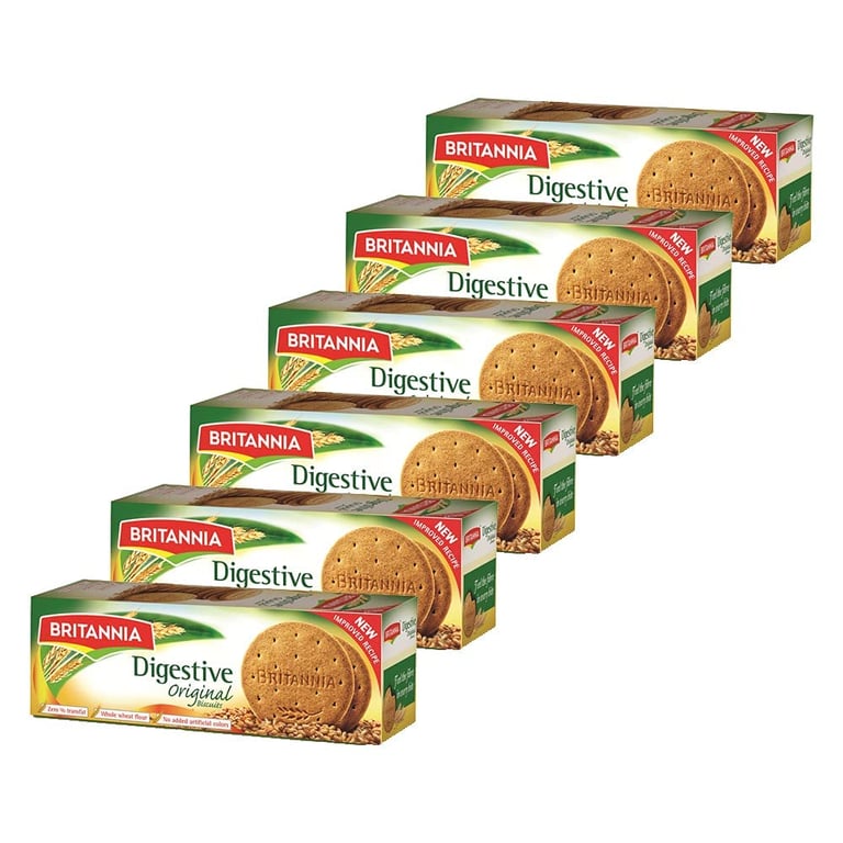 BRITANNIA Digestive Original Biscuits 14.11oz (400g) - Whole Wheat