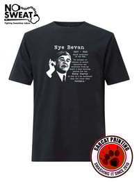 Image 1 of Nye Bevan NHS Tory Vermin T-shirt