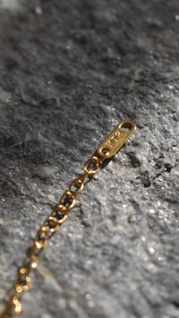 Image 5 of Green Demi  Figure  Gold  Necklace 