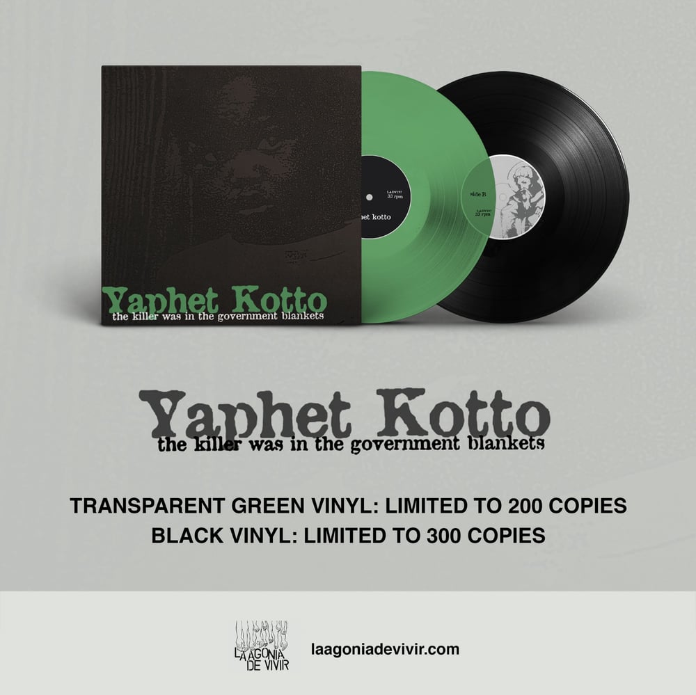 Image of PRE-ORDER NOW! LADV197 - YAPHET KOTTO "the killer was in the government blankets" LP REISSUE