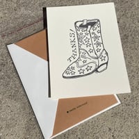 Image 2 of Thanks! Boot Card