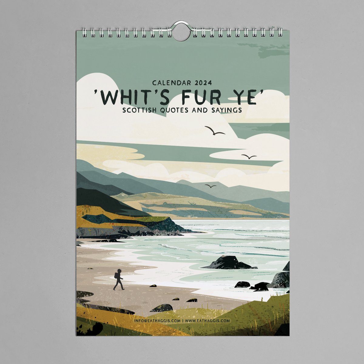 'Whits fur ye' 2024 (Calendar) Eat Haggis