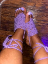 Image 1 of Footless Lace ups 