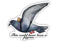 Image 3 of "This could have been a bird" sticker pack