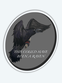 Image 4 of "This could have been a bird" sticker pack