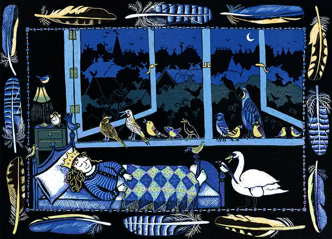 "Singing the Princess to Sleep" Giclée Print