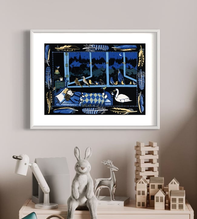 "Singing the Princess to Sleep" Giclée Print