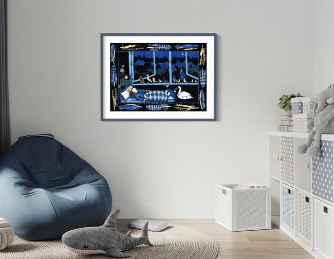 "Singing the Princess to Sleep" Giclée Print