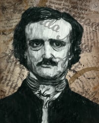 Image 2 of Edgar Allan Poe (with background)