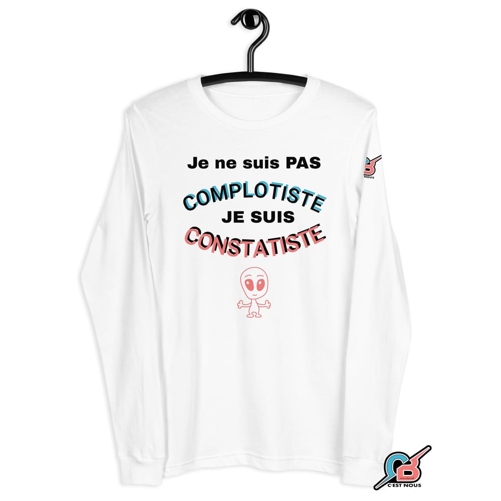 Image of Tee-Shirt Manches-Longues Unisexe "Complotiste ou Constatiste"