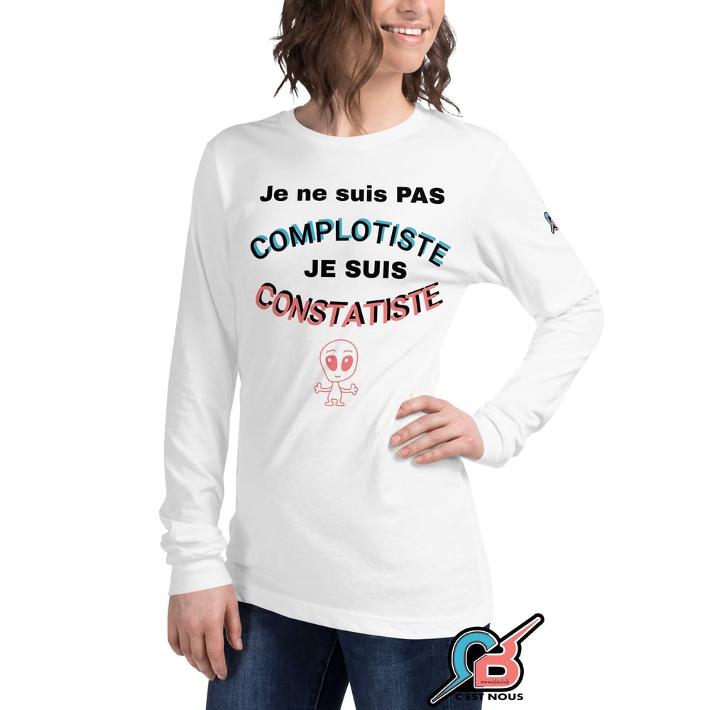 Image of Tee-Shirt Manches-Longues Unisexe "Complotiste ou Constatiste"