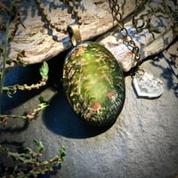 Image 3 of Autumn Enchanted Glen Resin Pendant 