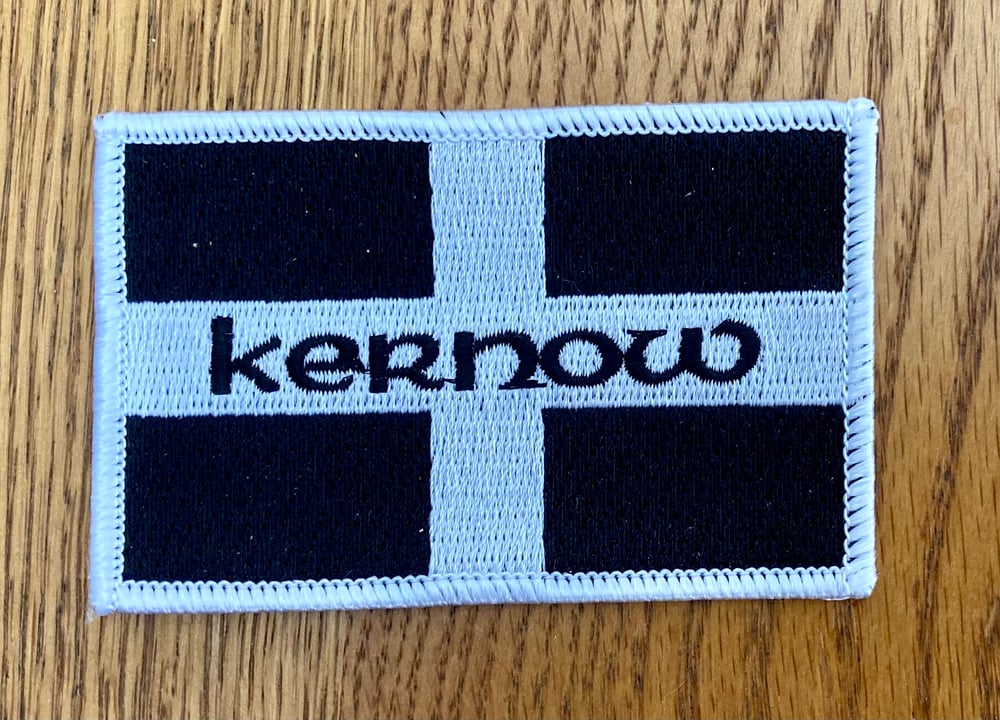 Image of Embroidered Kernow Badge