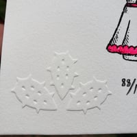 Image 3 of Here Comes The Bride Limited Edition Gocco Screenprint