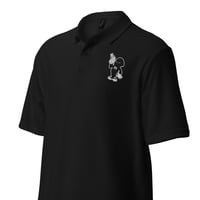 Image 1 of Lil N8 Embroidered Unisex pique polo shirt