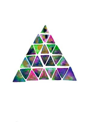 Image of "Mindfulness Watercolor Workshop" with Georgia Carbone ~ 7/27 ~ 2 - 5pm