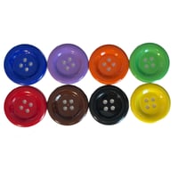 Image 3 of Button Wrap Choker Necklace