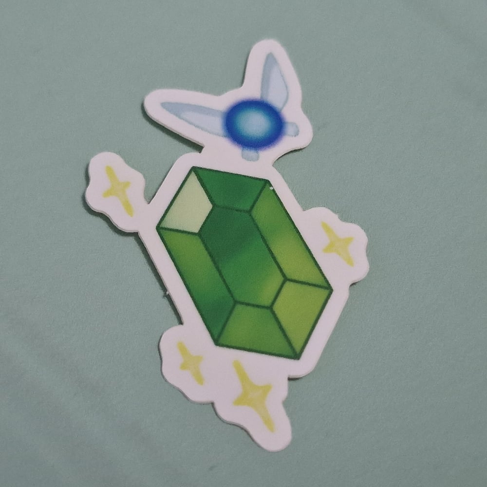 Image of Rubee and fairy sticker