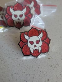 Image 1 of Cadmium Skull Enamel Pin