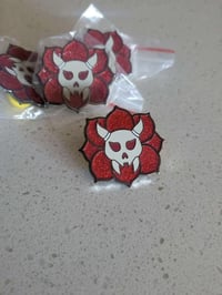 Image 2 of Cadmium Skull Enamel Pin