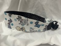 Image 1 of Animated Dogs Reversible Headband