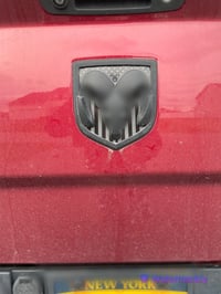 Image 4 of 2013-2018 RAM 1500/2500 Grille & Tailgate Emblem Inlay Combo!